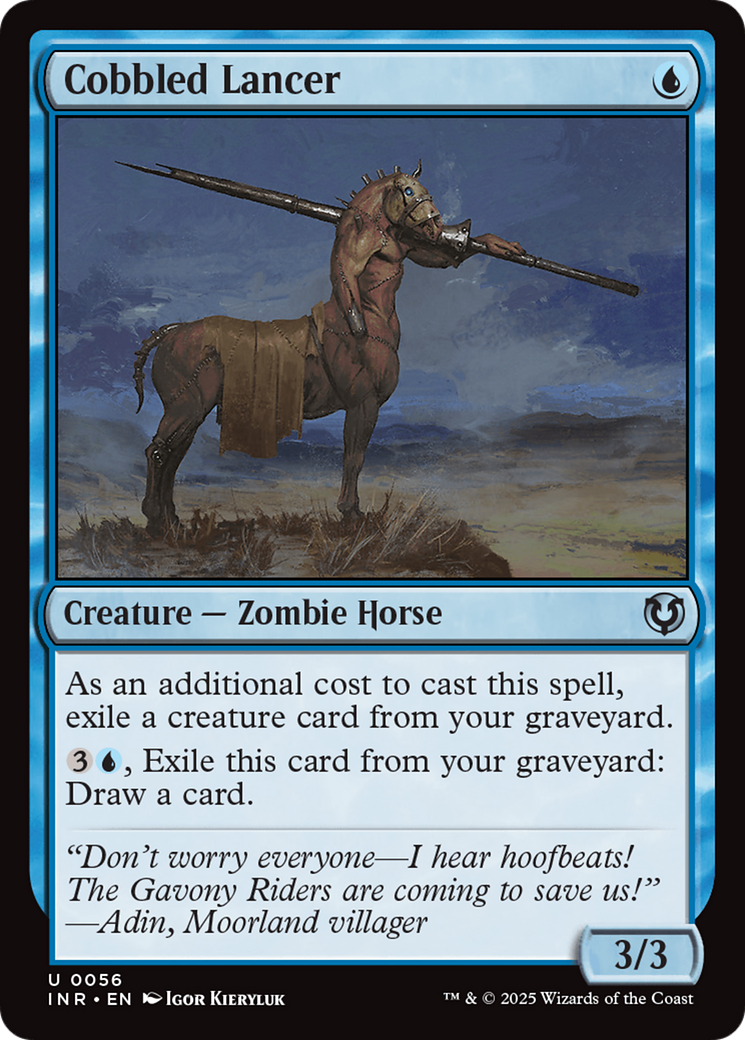 Cobbled Lancer [Innistrad Remastered] | Exor Games Dartmouth
