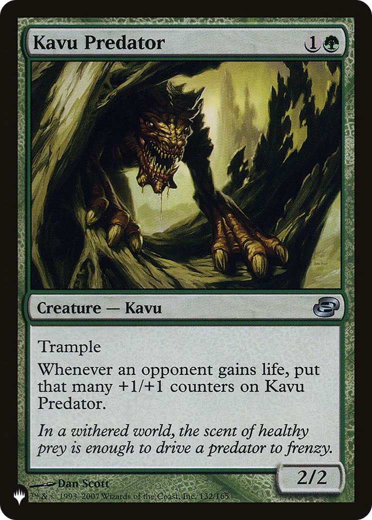 Kavu Predator [The List Reprints] | Exor Games Dartmouth