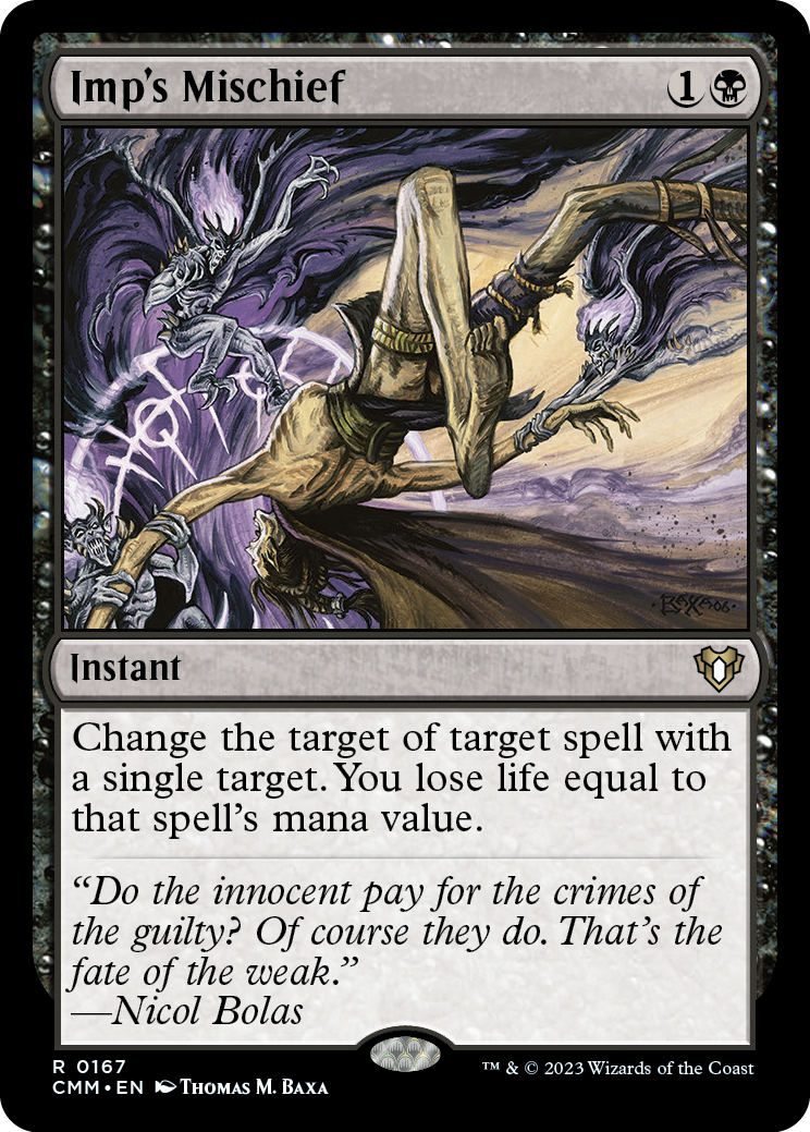 Imp's Mischief [Commander Masters] | Exor Games Dartmouth