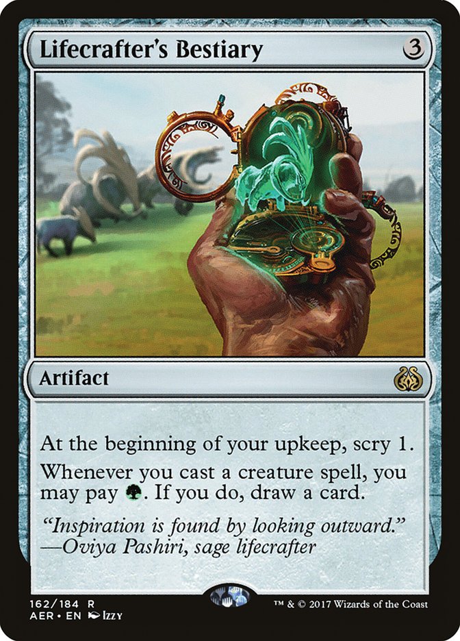 Lifecrafter's Bestiary [Aether Revolt] | Exor Games Dartmouth