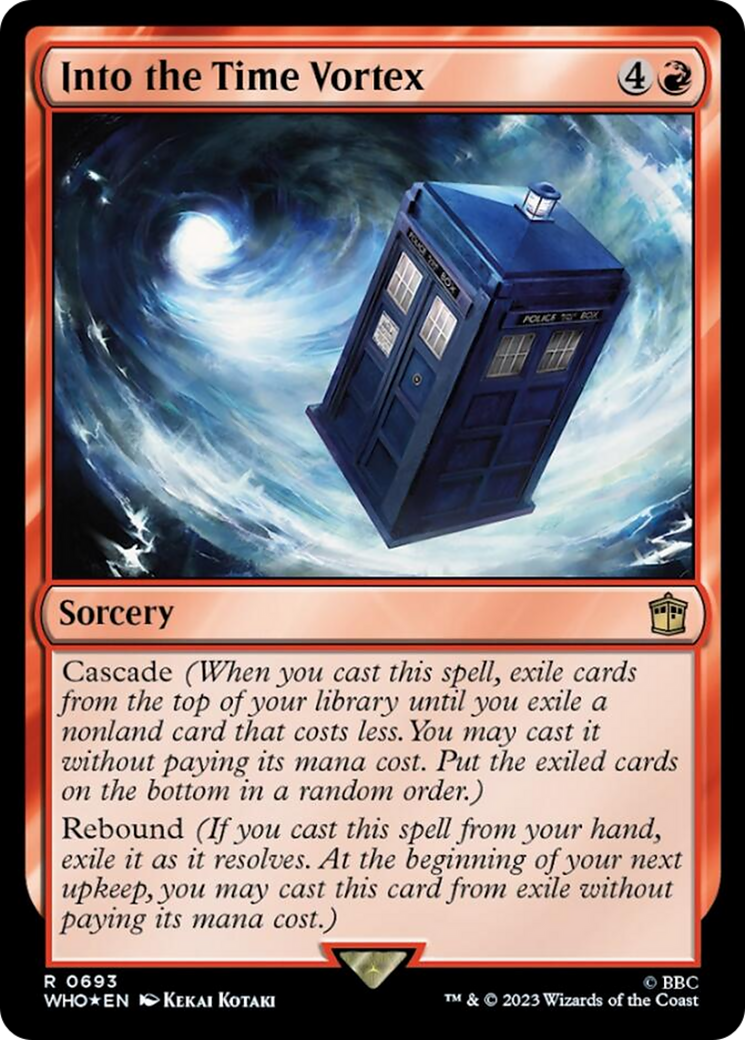 Into the Time Vortex (Surge Foil) [Doctor Who] | Exor Games Dartmouth