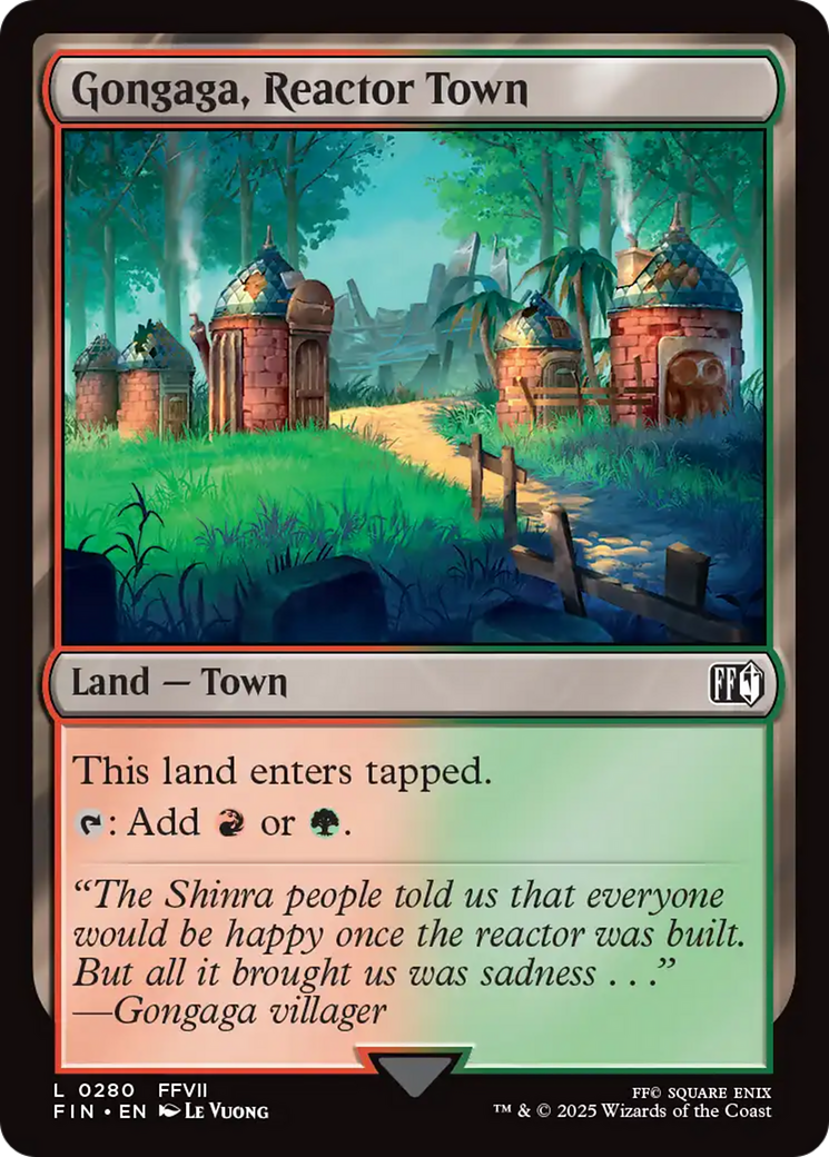 Gongaga, Reactor Town [FINAL FANTASY] | Exor Games Dartmouth