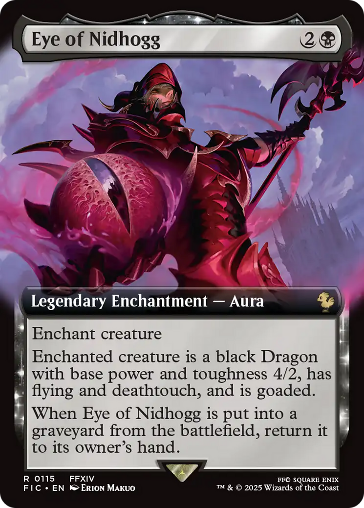 Eye of Nidhogg (Extended Art) [FINAL FANTASY Commander] | Exor Games Dartmouth