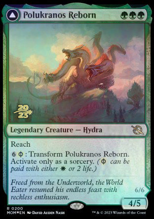 Polukranos Reborn // Polukranos, Engine of Ruin [March of the Machine Prerelease Promos] | Exor Games Dartmouth