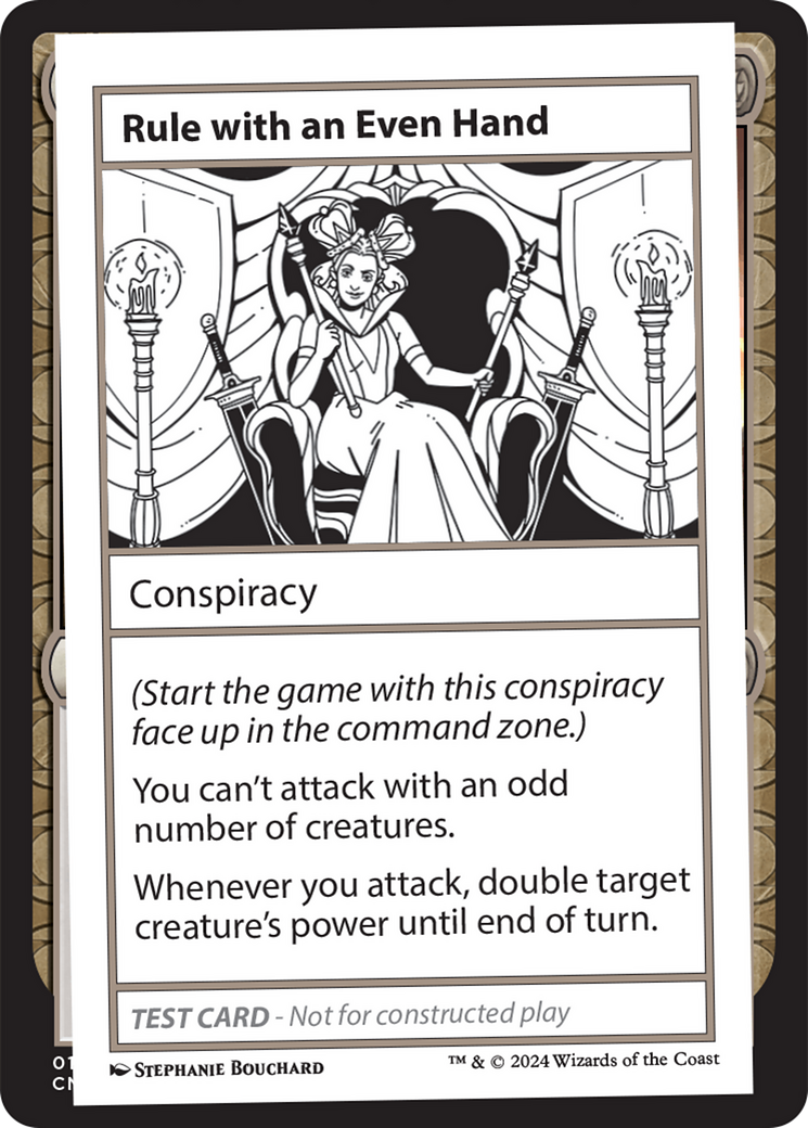 Rule with an Even Hand [Mystery Booster 2 Playtest Cards] | Exor Games Dartmouth