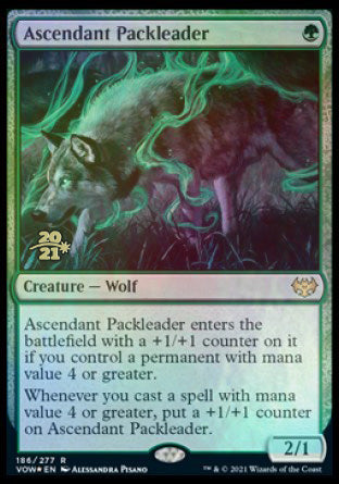 Ascendant Packleader [Innistrad: Crimson Vow Prerelease Promos] | Exor Games Dartmouth