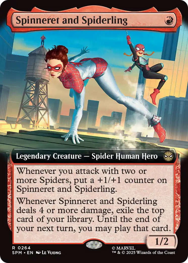 Spinneret and Spiderling (Extended Art) [Marvel's Spider-Man] | Exor Games Dartmouth