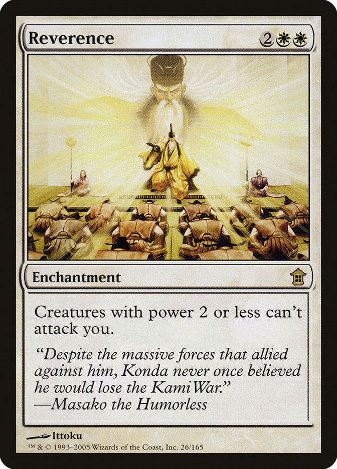 Reverence [Saviors of Kamigawa] | Exor Games Dartmouth