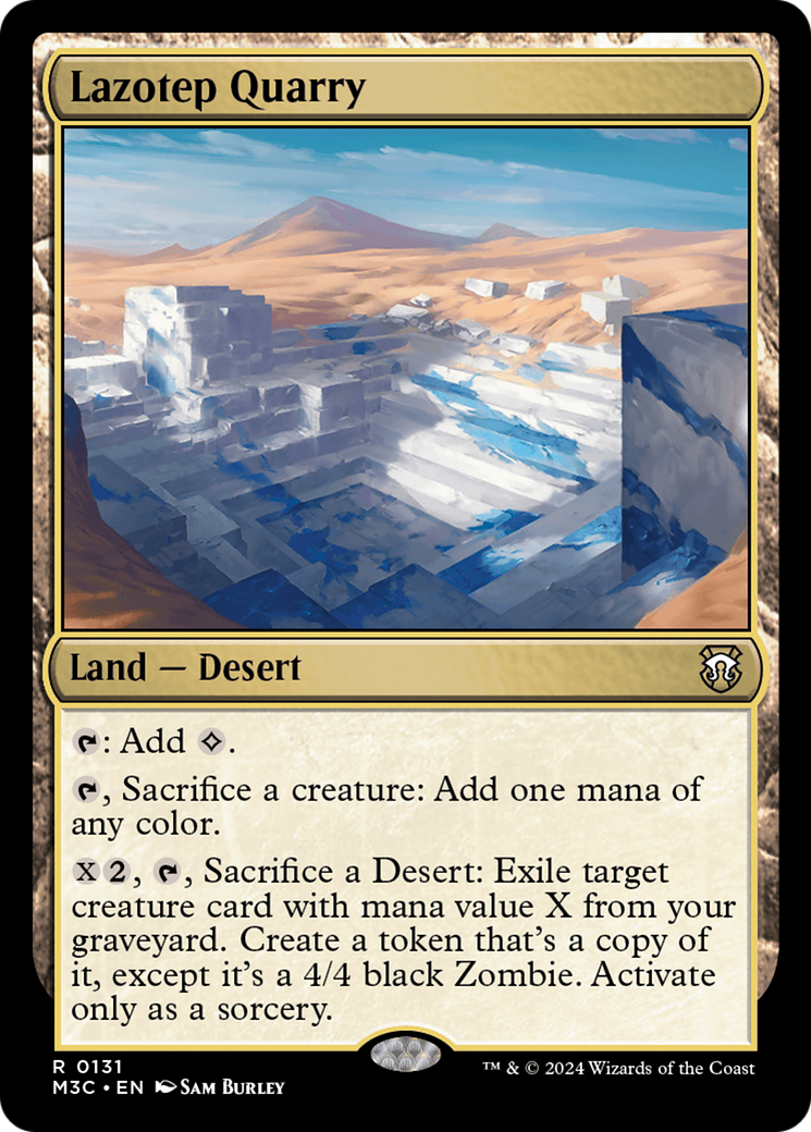 Lazotep Quarry (Extended Art) [Modern Horizons 3 Commander] | Exor Games Dartmouth