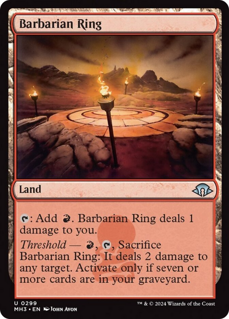 Barbarian Ring [Modern Horizons 3] | Exor Games Dartmouth