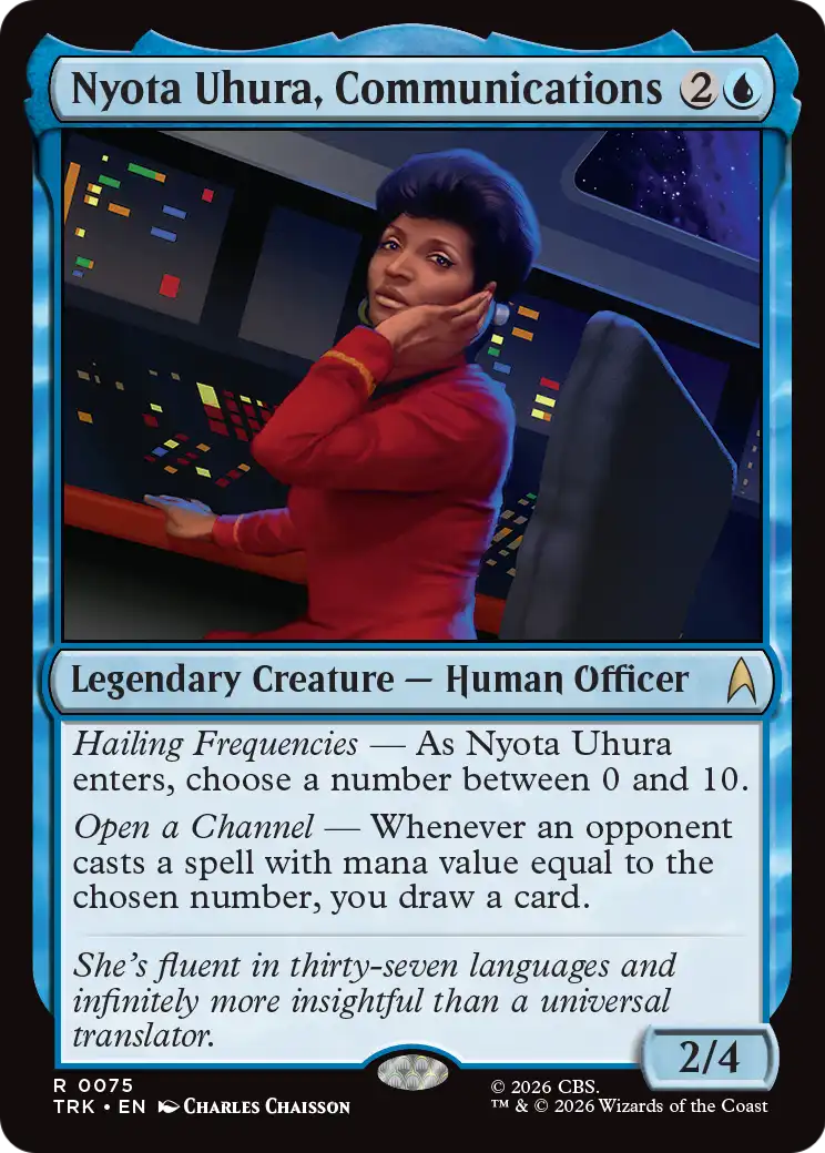 Nyota Uhura, Communications [Star Trek] | Exor Games Dartmouth