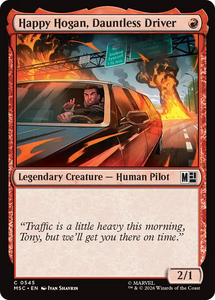 Happy Hogan, Dauntless Driver (0545) [Marvel Super Heroes Commander] | Exor Games Dartmouth