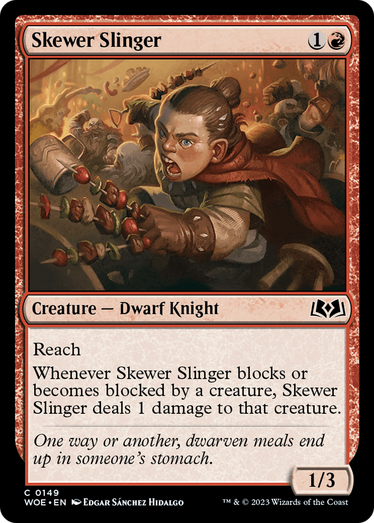 Skewer Slinger [Wilds of Eldraine] | Exor Games Dartmouth