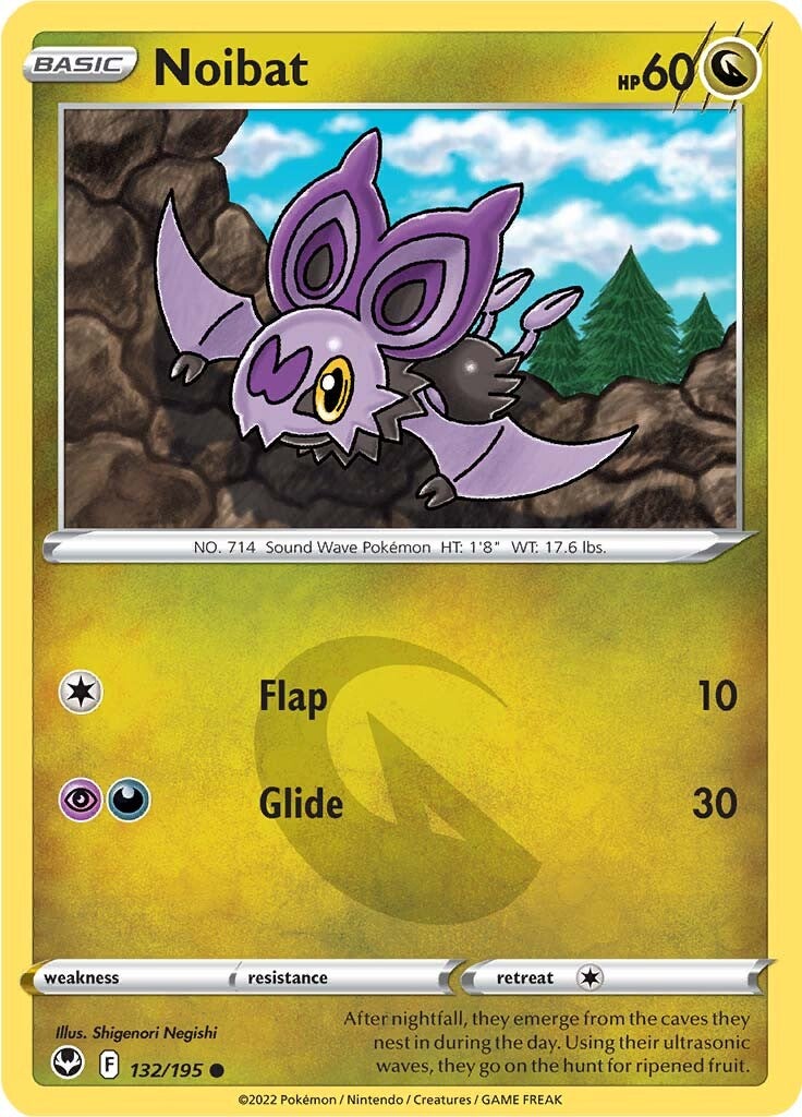 Noibat (132/195) [Sword & Shield: Silver Tempest] | Exor Games Dartmouth