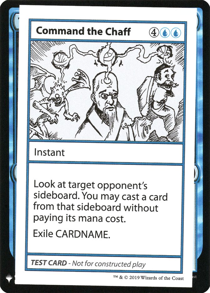 Command the Chaff [Mystery Booster Playtest Cards] | Exor Games Dartmouth
