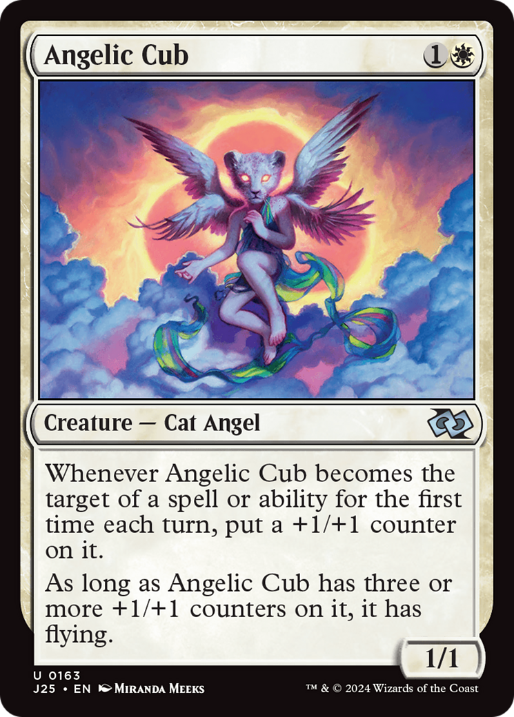 Angelic Cub [Foundations Jumpstart] | Exor Games Dartmouth