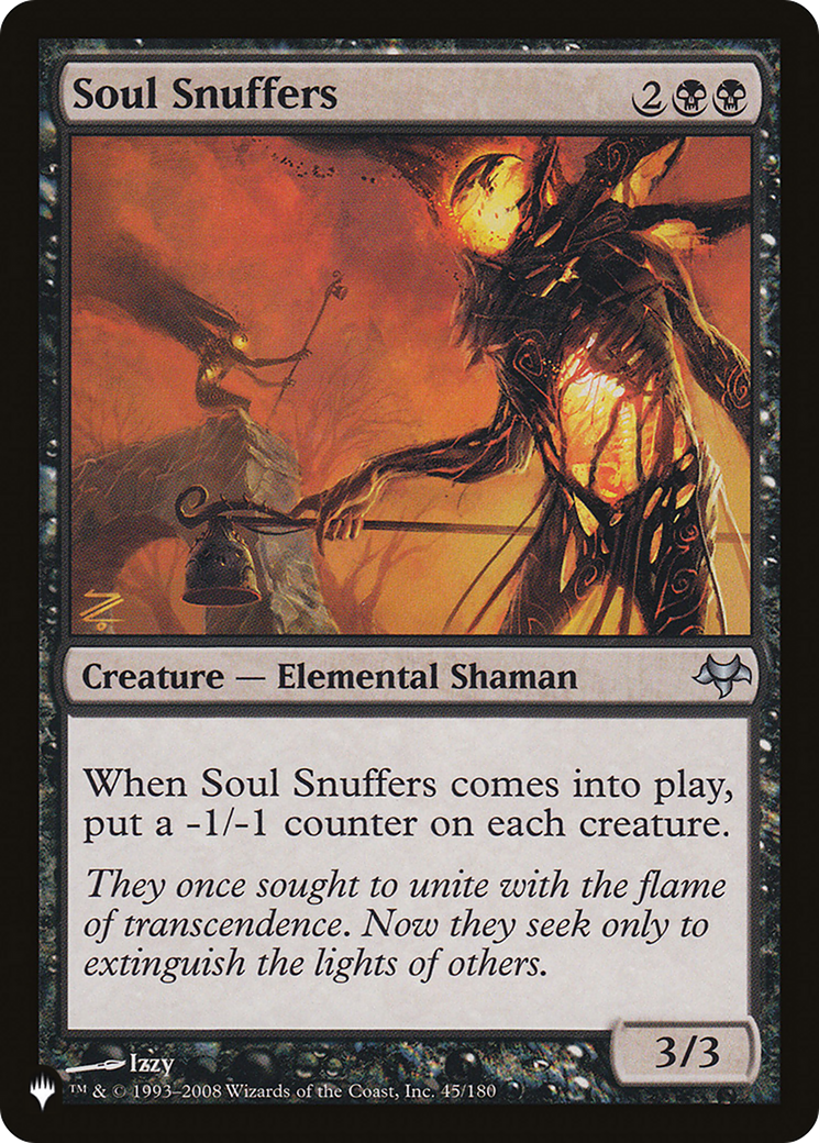 Soul Snuffers [The List Reprints] | Exor Games Dartmouth