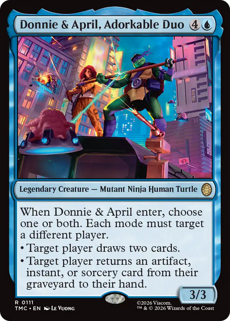 Donnie & April, Adorkable Duo [Teenage Mutant Ninja Turtles Commander] | Exor Games Dartmouth
