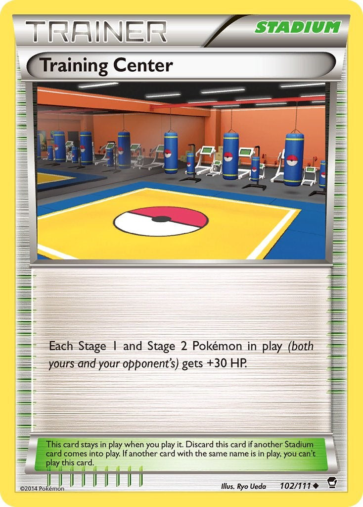 Training Center (102/111) [XY: Furious Fists] | Exor Games Dartmouth