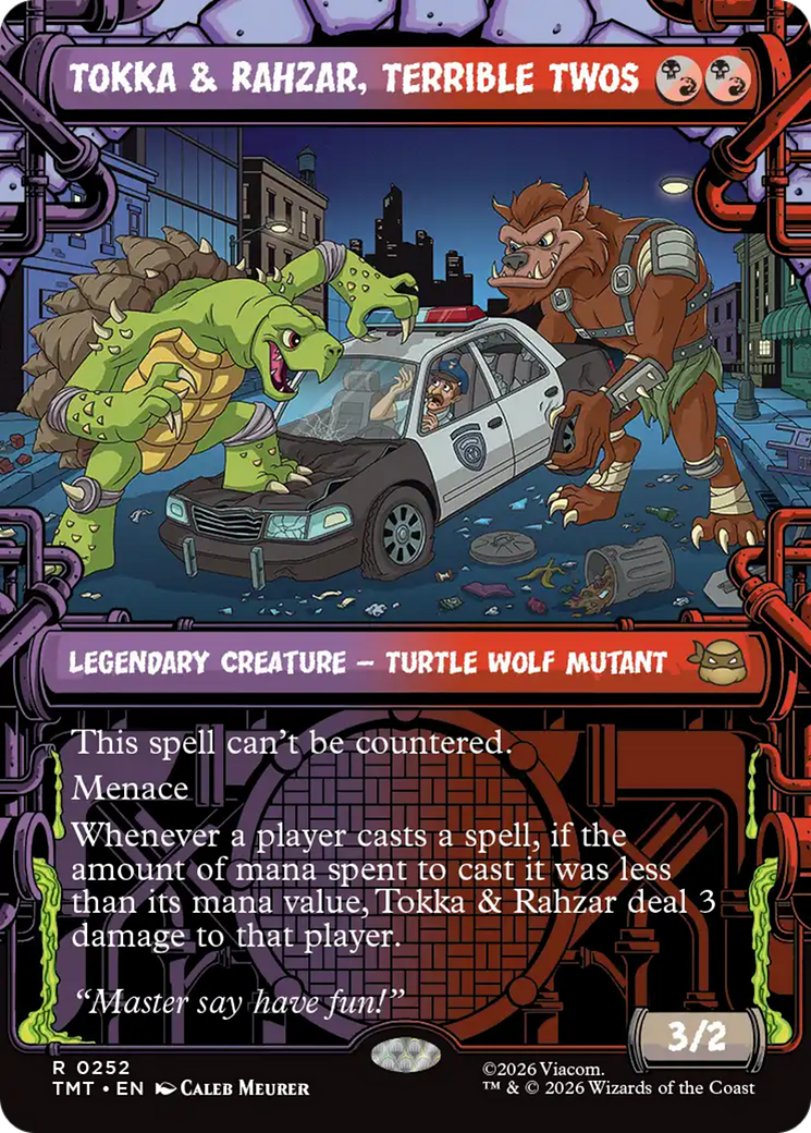 Tokka & Rahzar, Terrible Twos (Showcase) [Teenage Mutant Ninja Turtles] | Exor Games Dartmouth