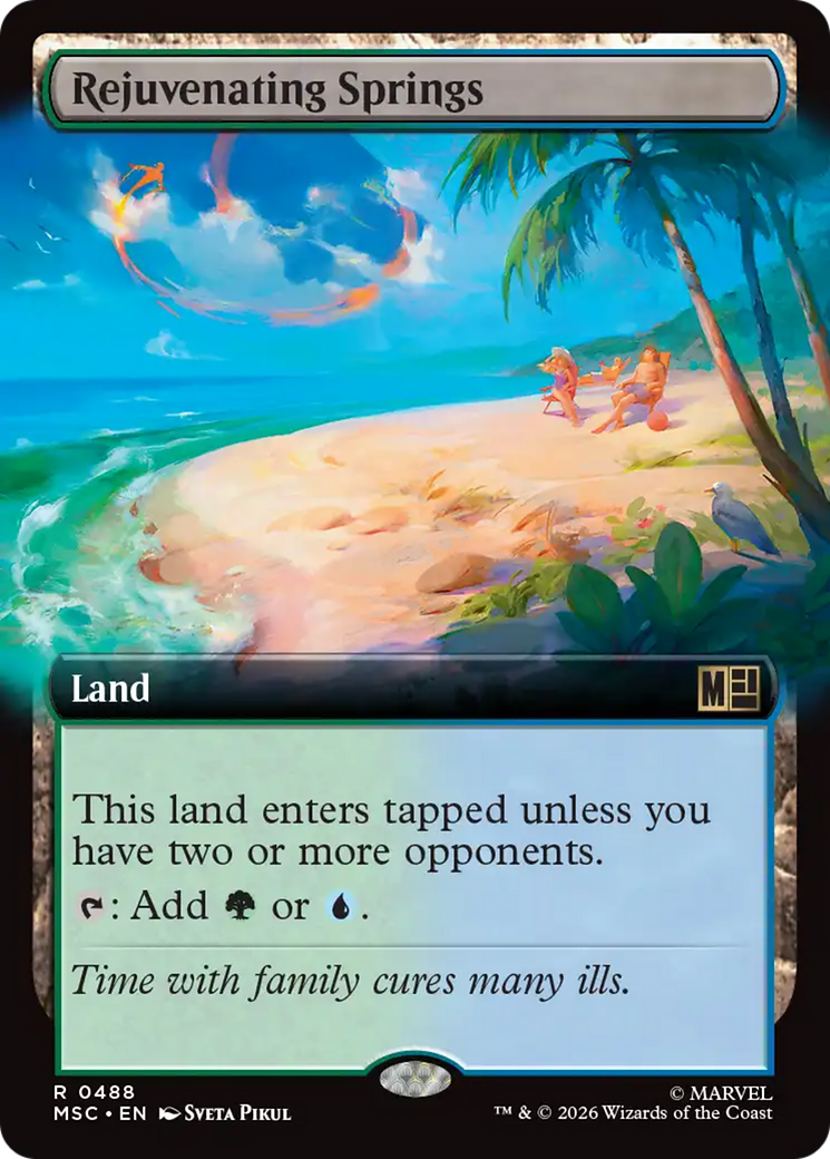 Rejuvenating Springs (Extended Art) [Marvel Super Heroes Commander] | Exor Games Dartmouth