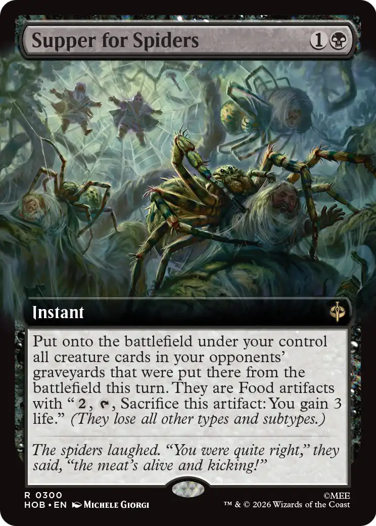 Supper for Spiders (Extended Art) [The Hobbit] | Exor Games Dartmouth