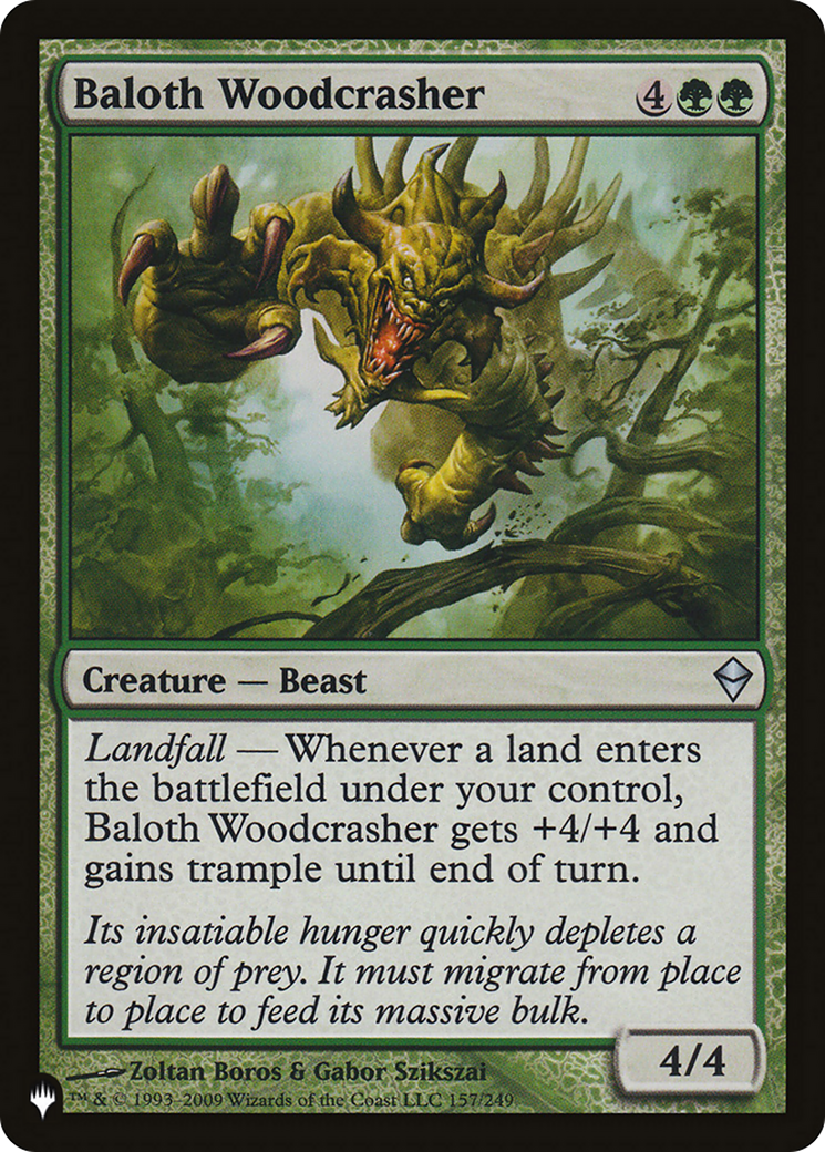 Baloth Woodcrasher [The List] | Exor Games Dartmouth