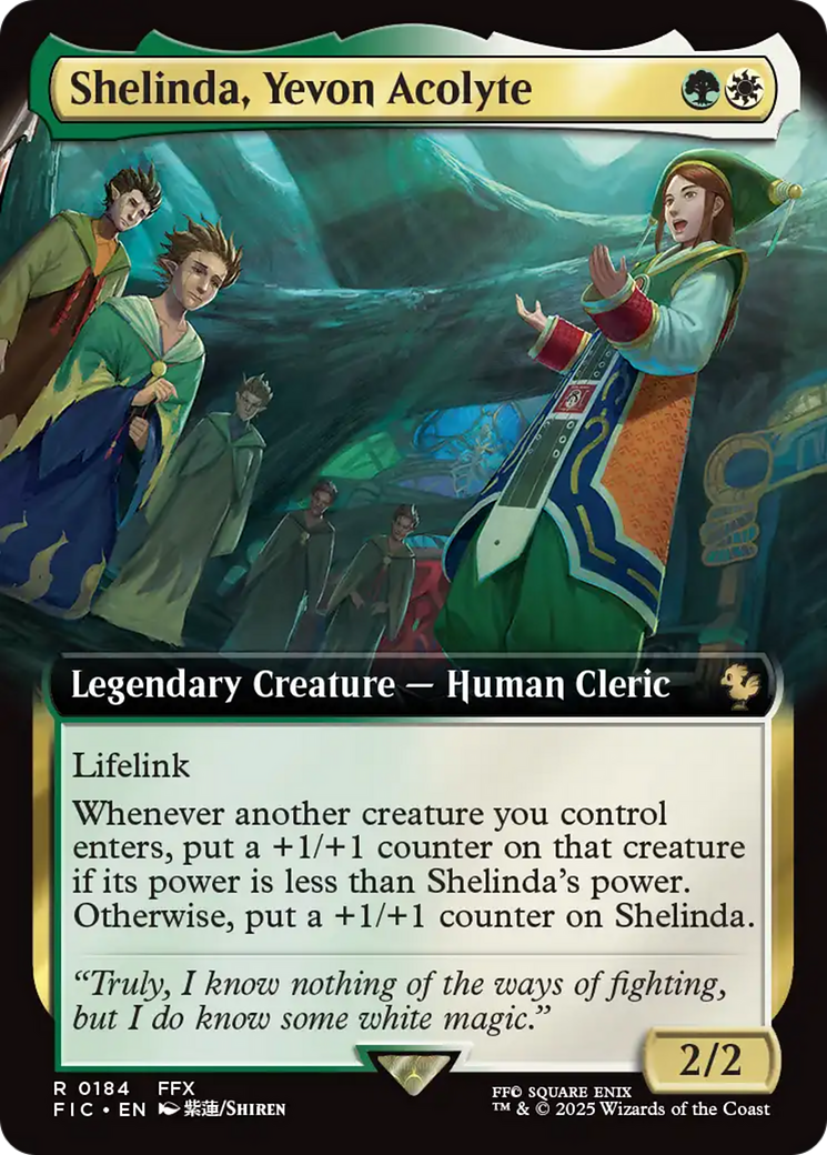 Shelinda, Yevon Acolyte (Extended Art) [FINAL FANTASY Commander] | Exor Games Dartmouth