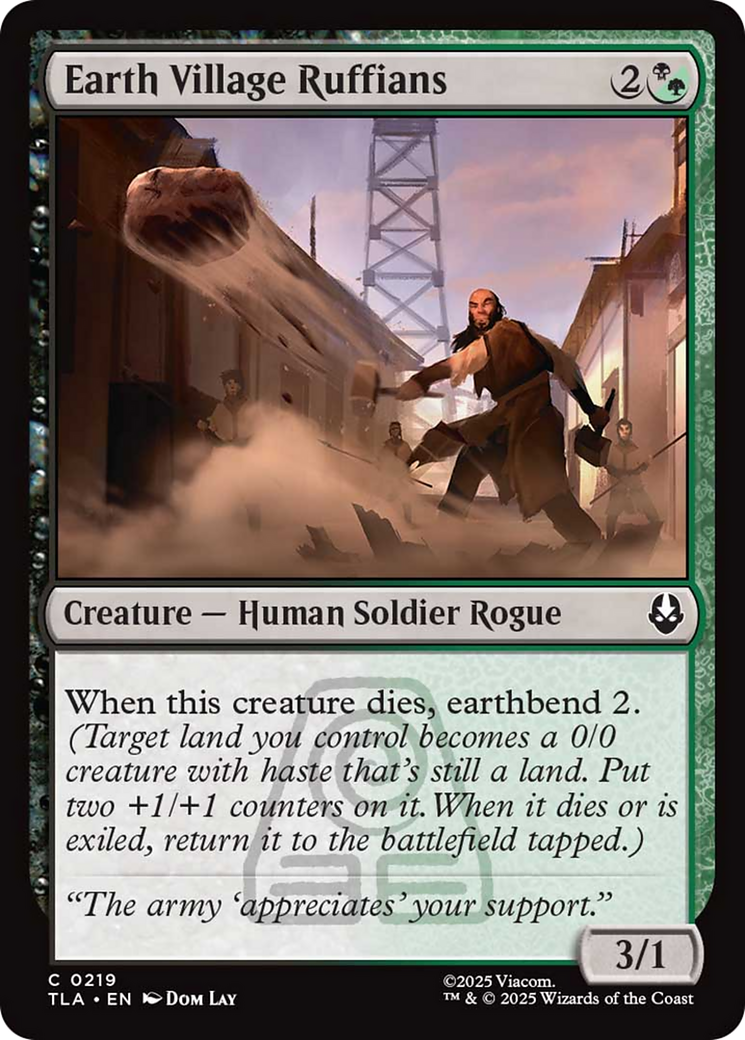 Earth Village Ruffians [Avatar: The Last Airbender] | Exor Games Dartmouth