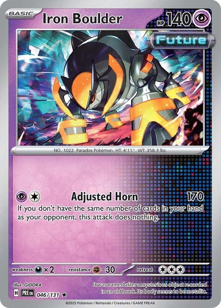 Iron Boulder (046/131) [Scarlet & Violet: Prismatic Evolutions] | Exor Games Dartmouth