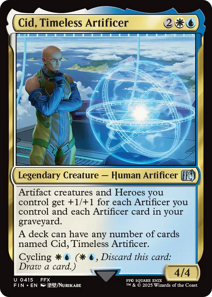 Cid, Timeless Artificer (0415) [FINAL FANTASY] | Exor Games Dartmouth