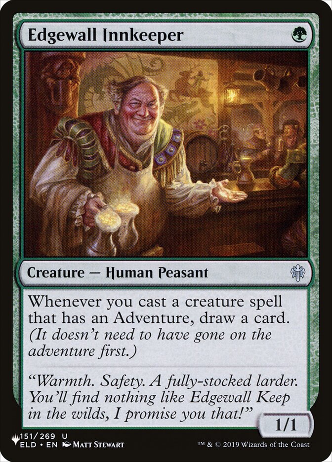 Edgewall Innkeeper [The List] | Exor Games Dartmouth
