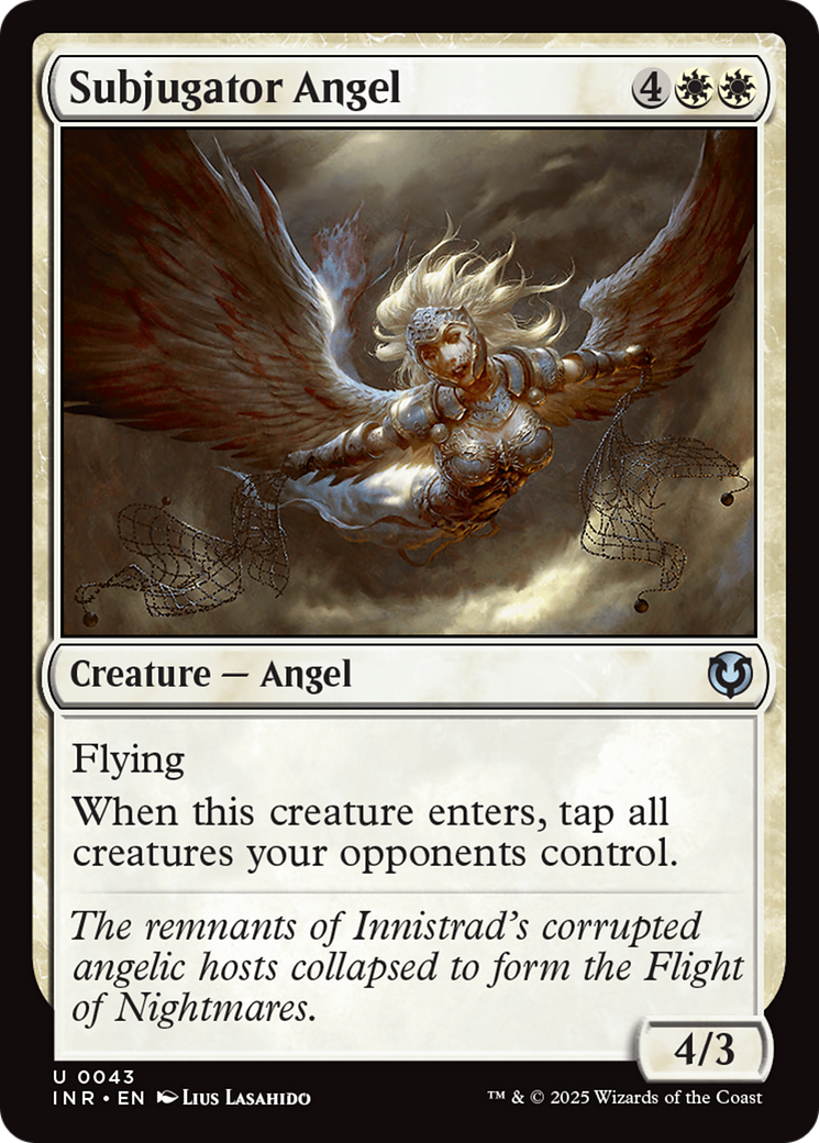 Subjugator Angel [Innistrad Remastered] | Exor Games Dartmouth