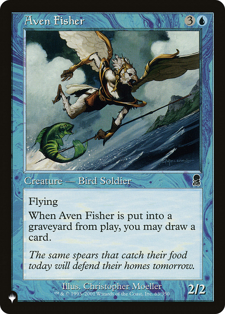 Aven Fisher [The List Reprints] | Exor Games Dartmouth