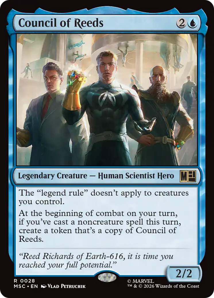 Council of Reeds (Surge Foil) [Marvel Super Heroes Commander] | Exor Games Dartmouth