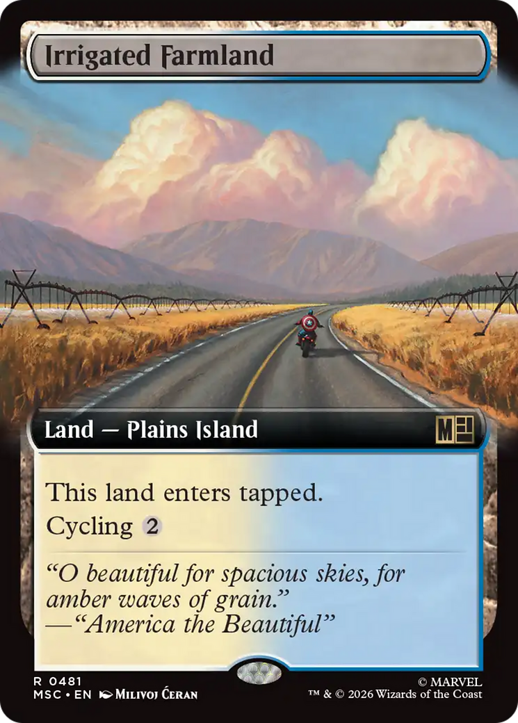 Irrigated Farmland (Extended Art) [Marvel Super Heroes Commander] | Exor Games Dartmouth