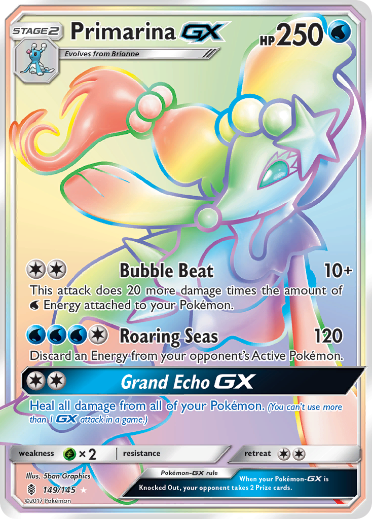 Primarina GX (149/145) [Sun & Moon: Guardians Rising] | Exor Games Dartmouth