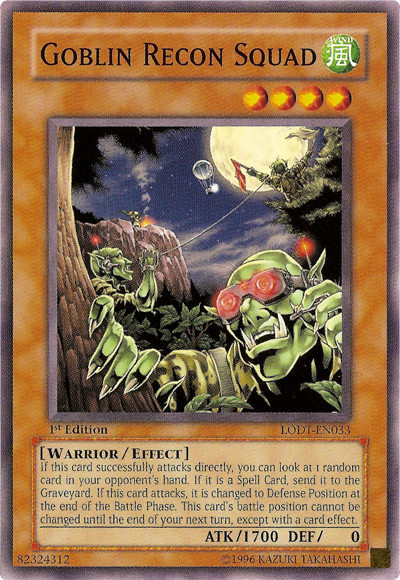 Goblin Recon Squad [LODT-EN033] Common | Exor Games Dartmouth
