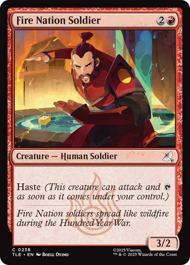 Fire Nation Soldier [Avatar: The Last Airbender: Eternal-Legal] | Exor Games Dartmouth