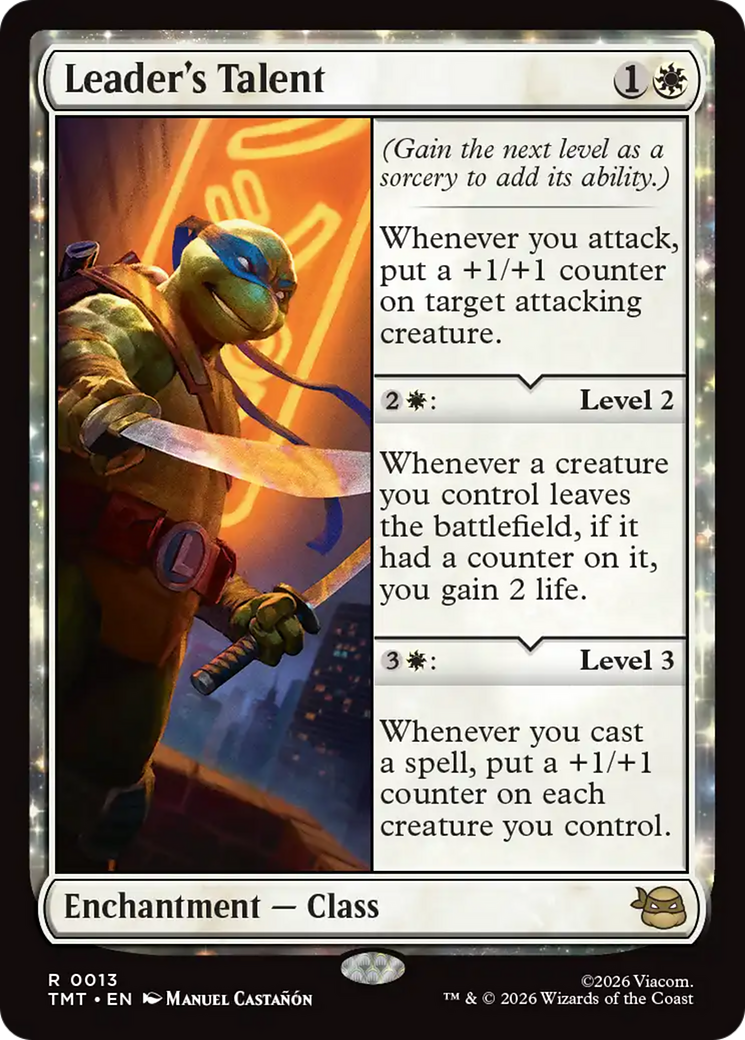 Leader's Talent [Teenage Mutant Ninja Turtles] | Exor Games Dartmouth