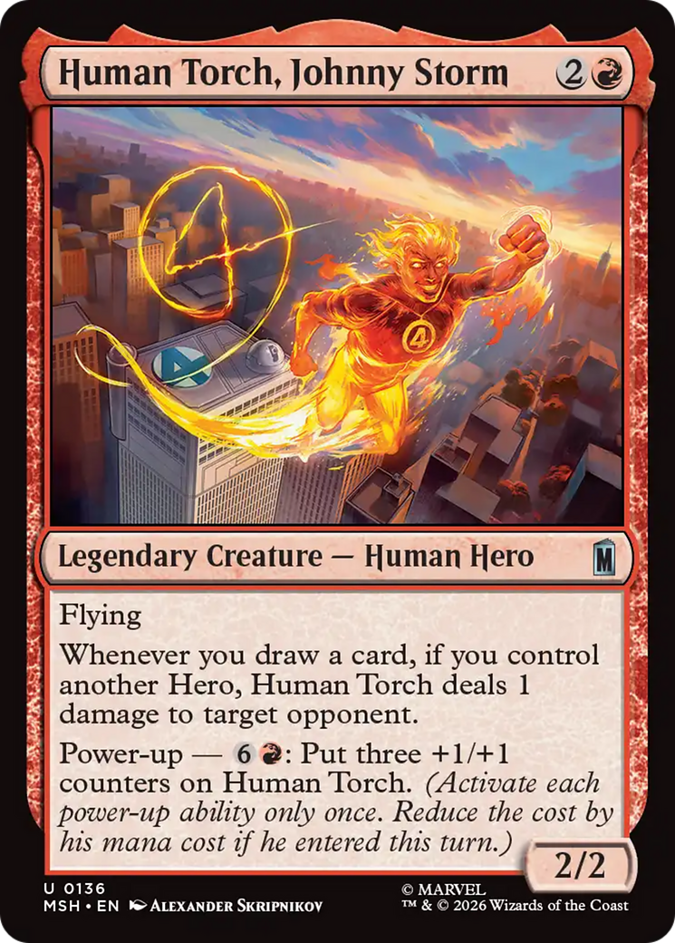 Human Torch, Johnny Storm [Marvel Super Heroes] | Exor Games Dartmouth