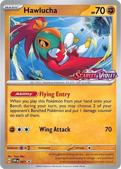 Hawlucha (007) [Scarlet & Violet: Black Star Promos] | Exor Games Dartmouth