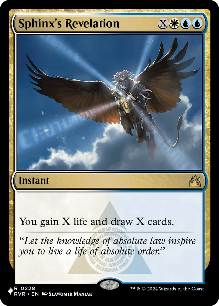Sphinx's Revelation [The List] | Exor Games Dartmouth