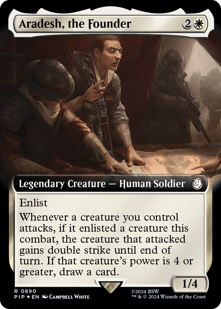 Aradesh, the Founder (Extended Art) (Surge Foil) [Fallout] | Exor Games Dartmouth