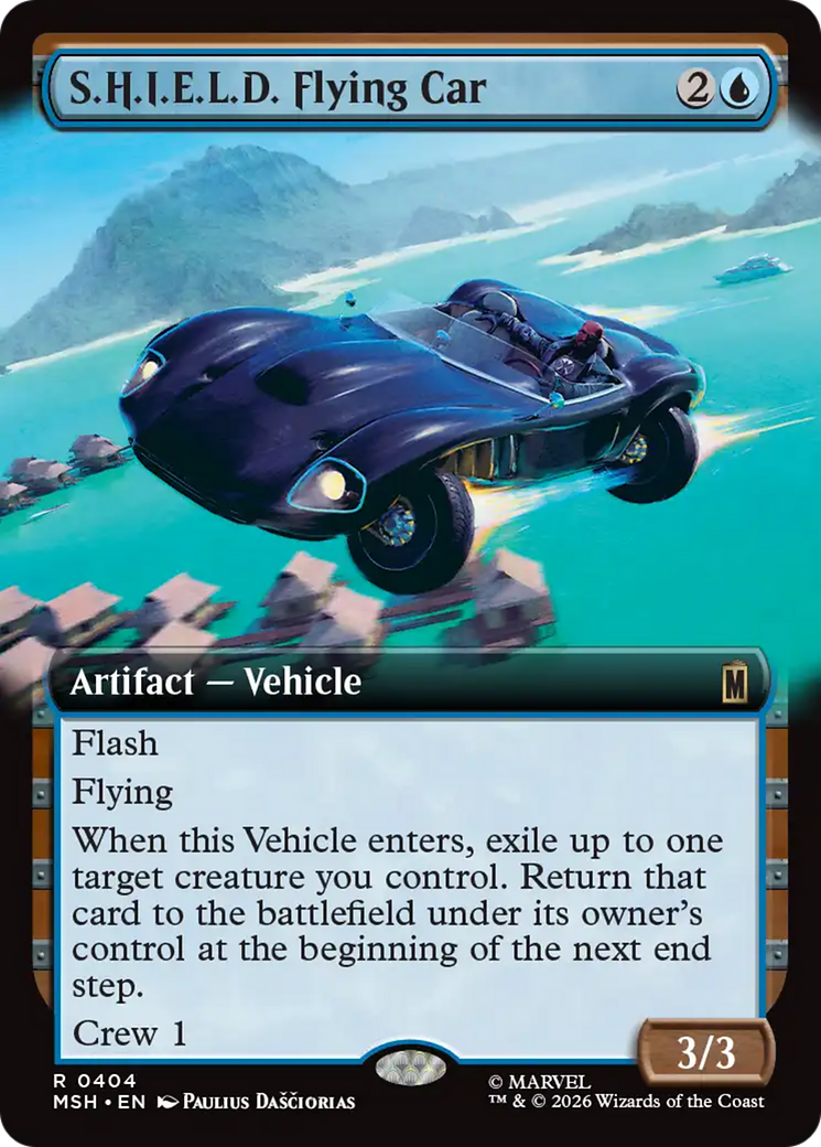 S.H.I.E.L.D. Flying Car (Extended Art) [Marvel Super Heroes] | Exor Games Dartmouth