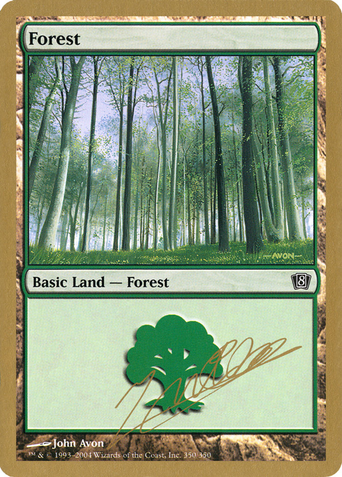 Forest (jn350) (Julien Nuijten) [World Championship Decks 2004] | Exor Games Dartmouth