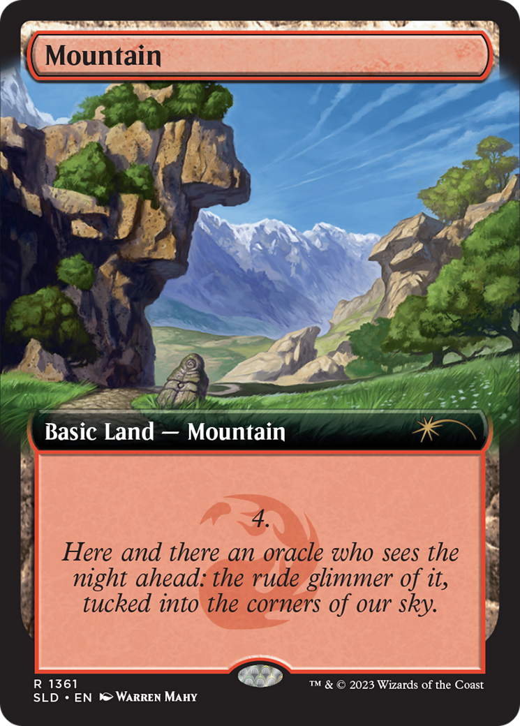 Mountain (1361) [Secret Lair Drop Series] | Exor Games Dartmouth