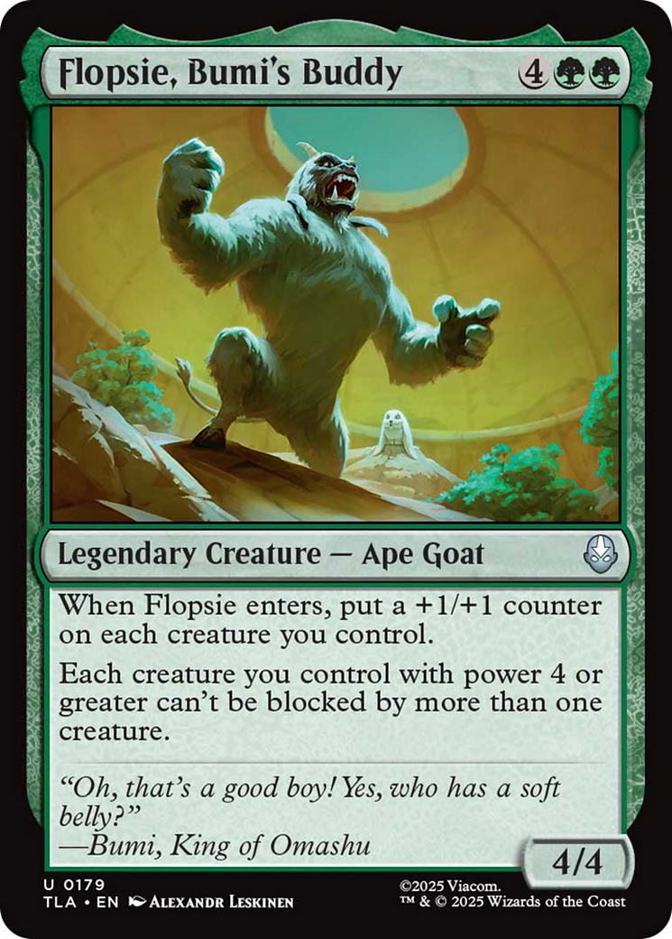 Flopsie, Bumi's Buddy [Avatar: The Last Airbender] | Exor Games Dartmouth