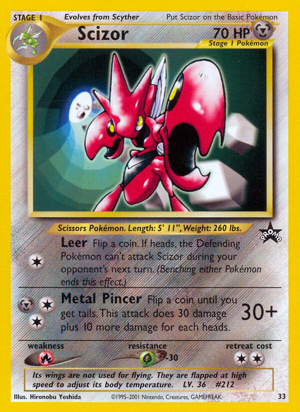 Scizor (33) [Wizards of the Coast: Black Star Promos] | Exor Games Dartmouth