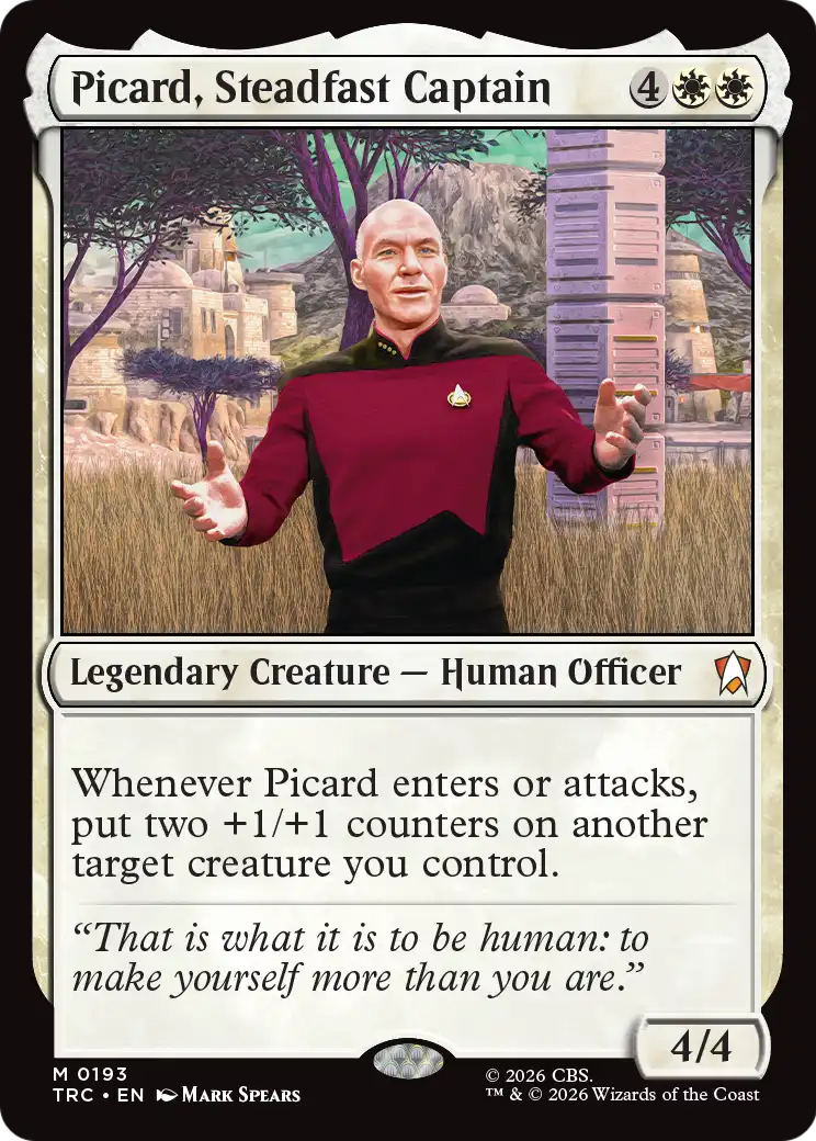 Picard, Steadfast Captain [Star Trek Commander] | Exor Games Dartmouth